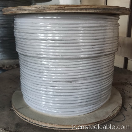 PVC kaplı galvanizli çelik kablo